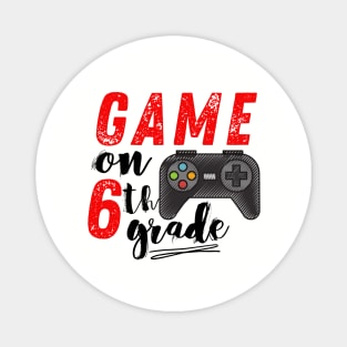Game On 6th Grade Back to School Magnet